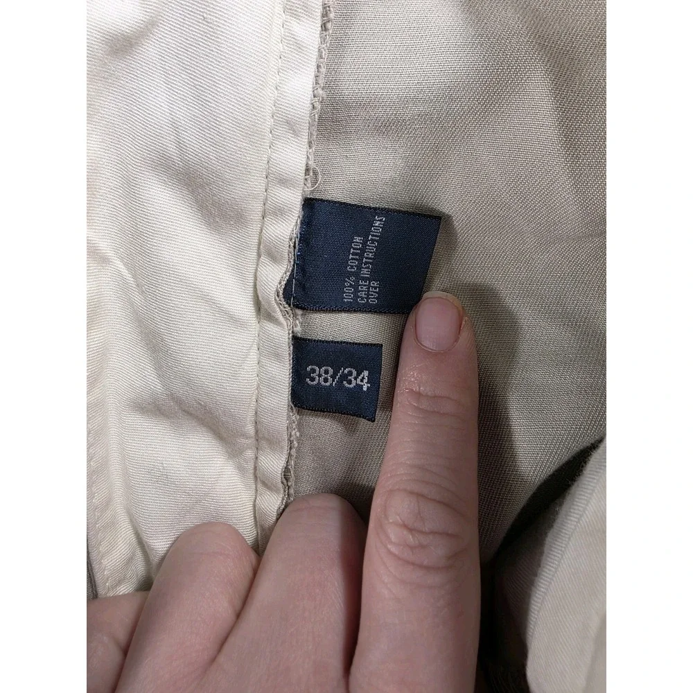 Polo Ralph Lauren 38x34 Prospect Pant Chino Basic‎ Sand Flat Front Khakis